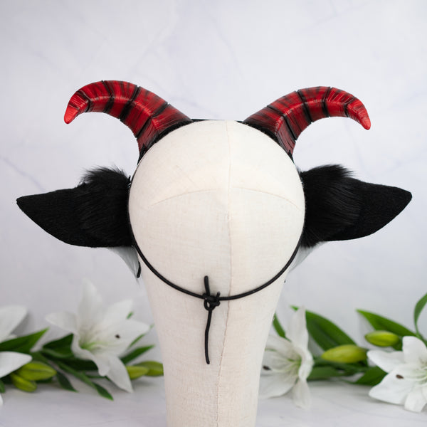 Cult of the lamb inspired goat ears and horns