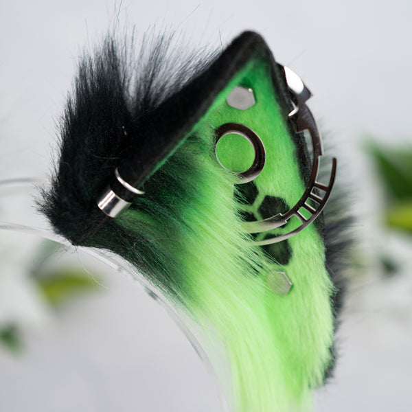 Cypurr cat ears (UV green)