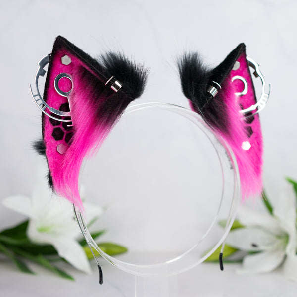 Cypurr cat ears (UV pink)