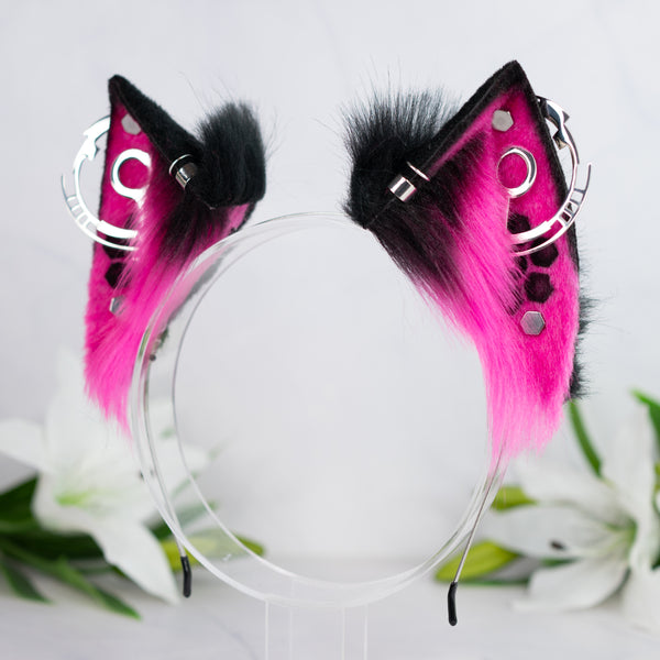 Cypurr cat ears (UV pink)