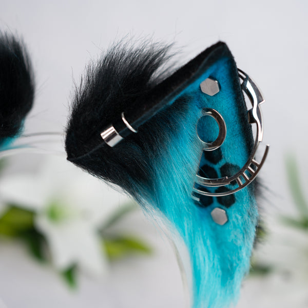 Cypurr cat ears (UV turquoise)