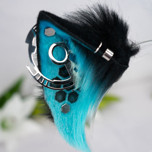 Cypurr cat ears (UV turquoise)