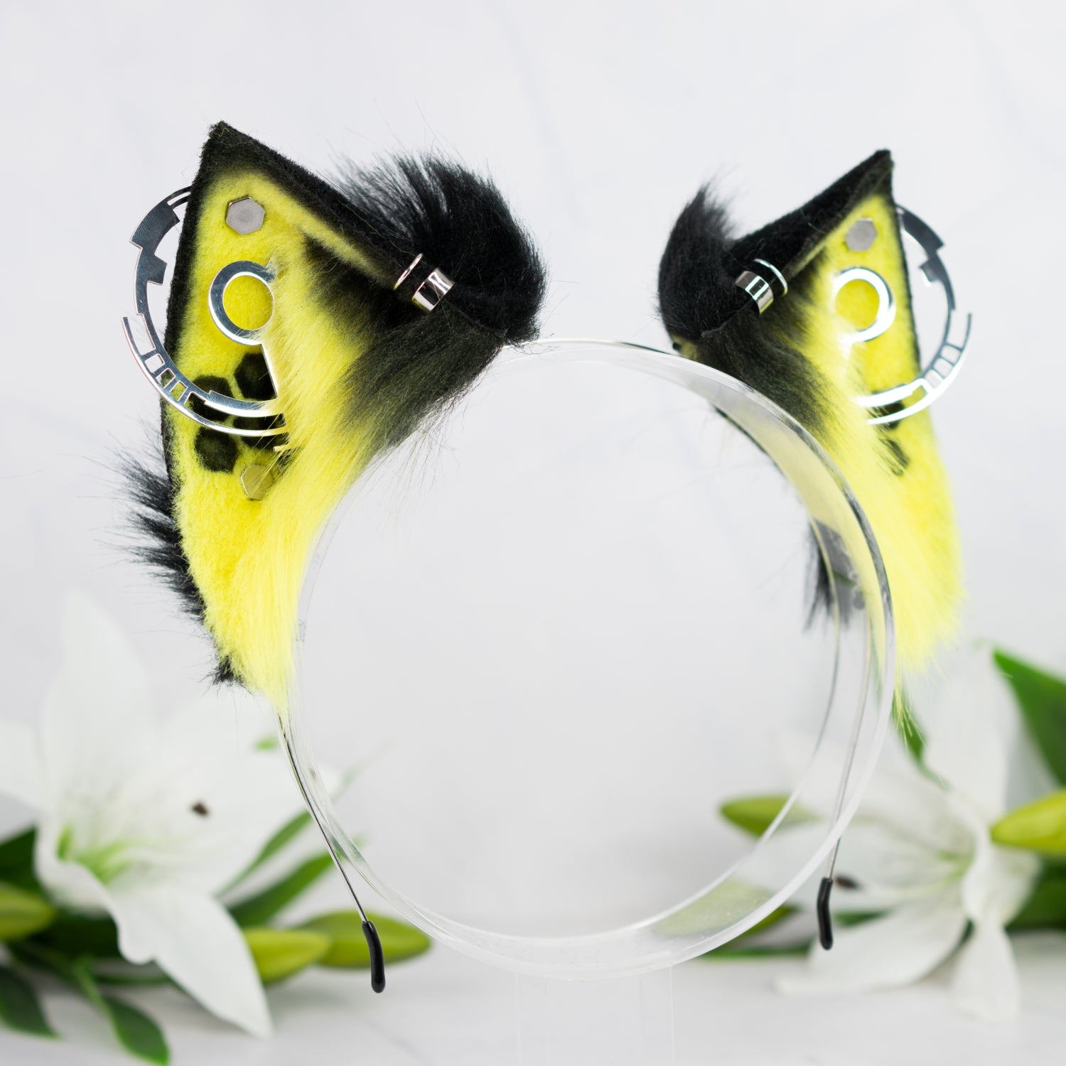 Cypurr cat ears (UV yellow)