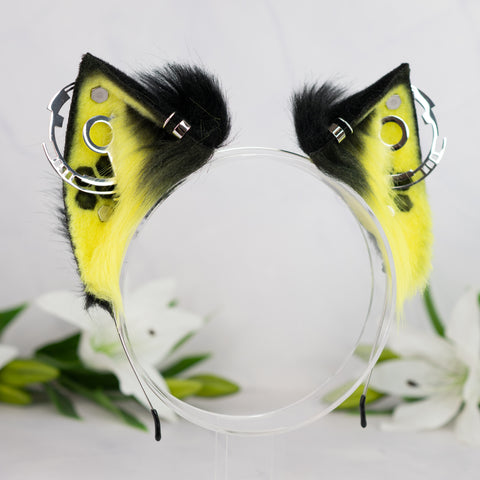 Cypurr cat ears (UV yellow)