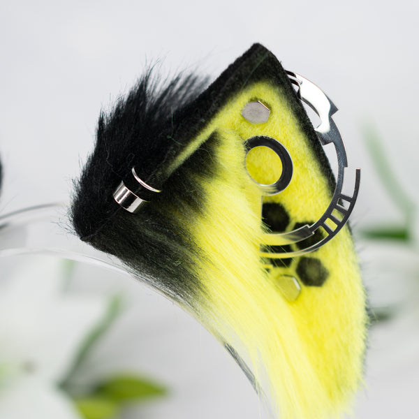 Cypurr cat ears (UV yellow)