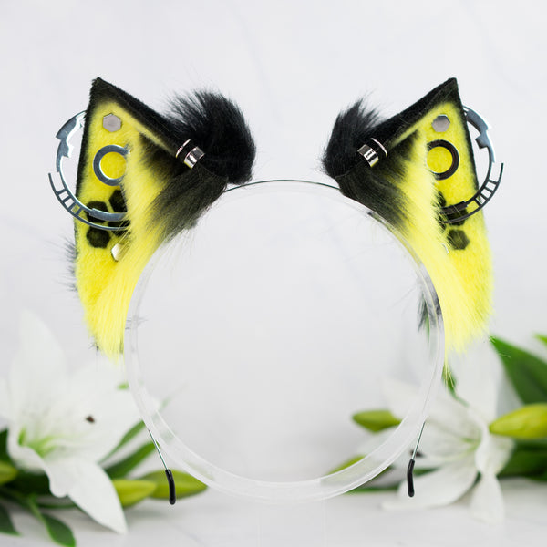 Cypurr cat ears (UV yellow)