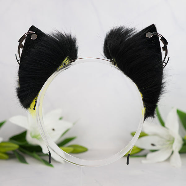 Cypurr cat ears (UV yellow)
