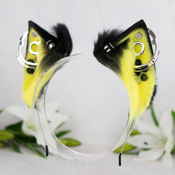 Cypurr cat ears (UV yellow)