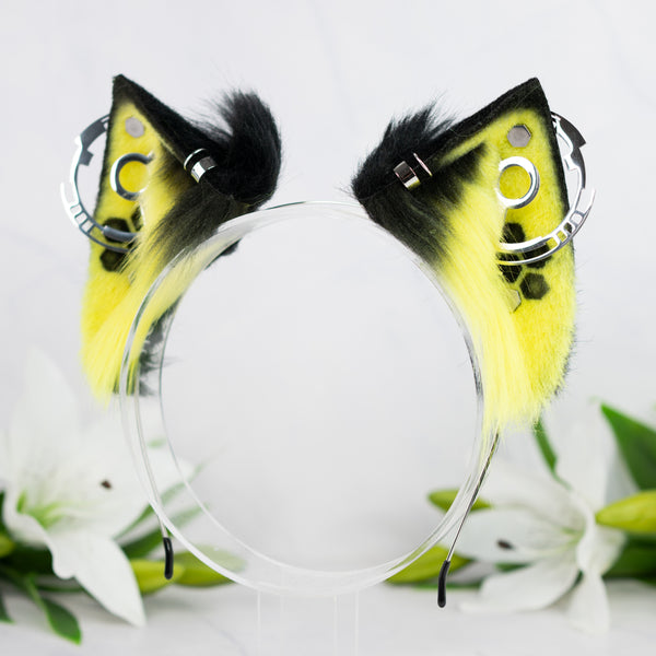 Cypurr cat ears (UV yellow)
