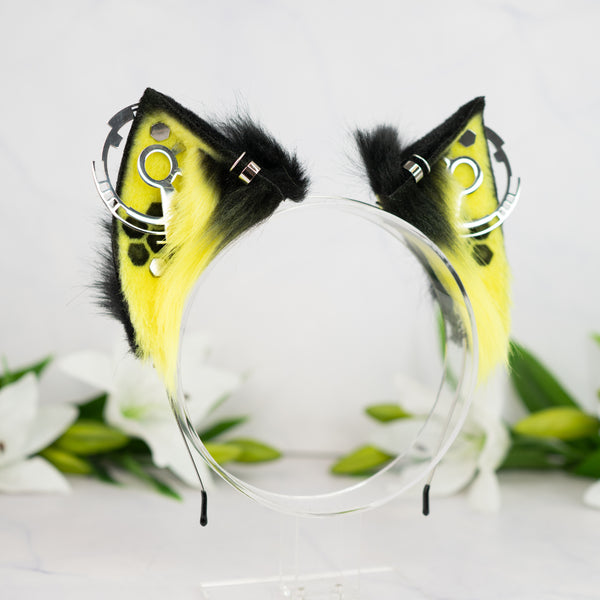 Cypurr cat ears (UV yellow)