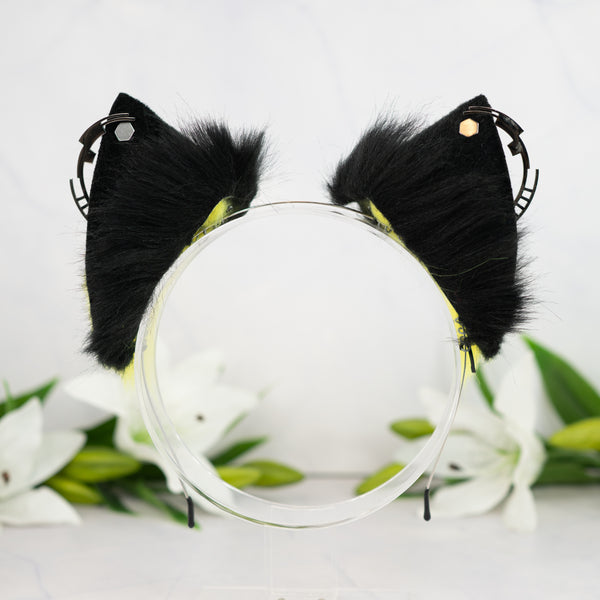 Cypurr cat ears (UV yellow)