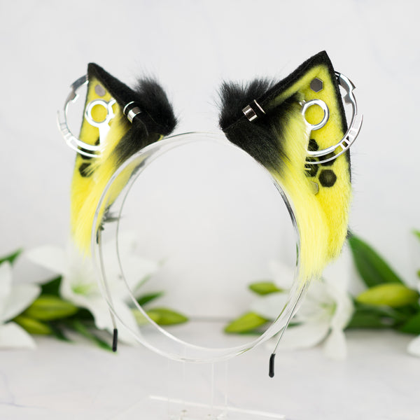 Cypurr cat ears (UV yellow)