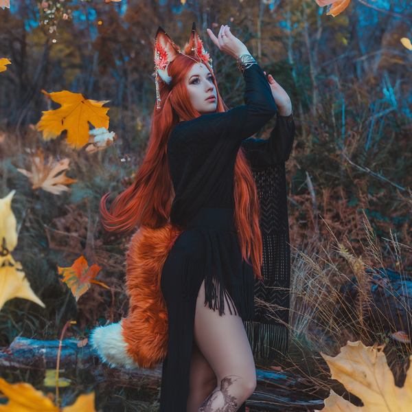 Autumn fox tail
