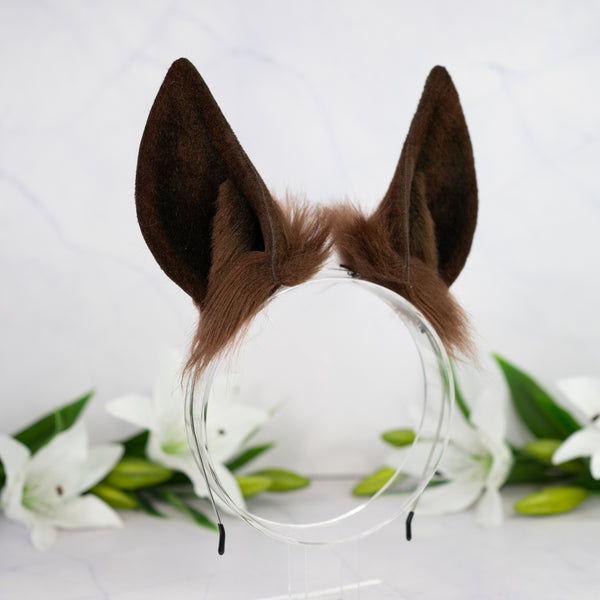 Horse / Pony ears - Dark brown