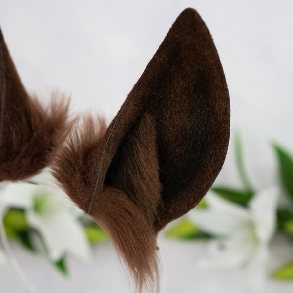Horse / Pony ears - Dark brown