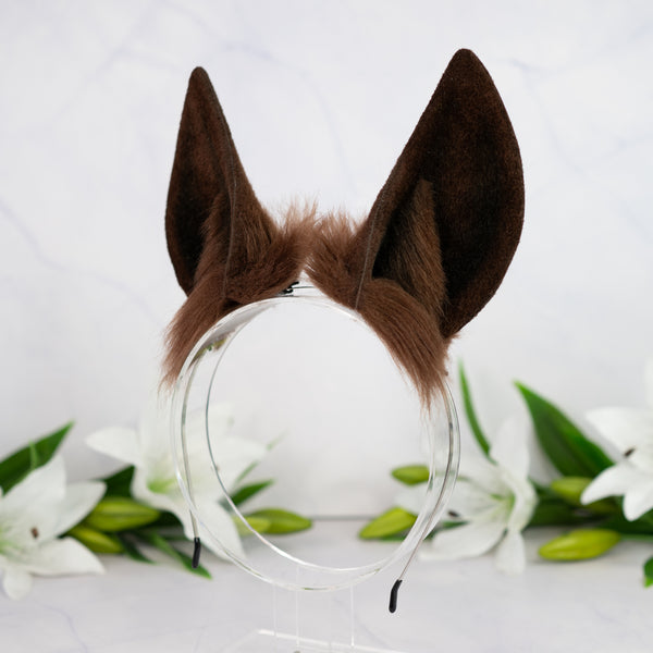 Horse / Pony ears - Dark brown