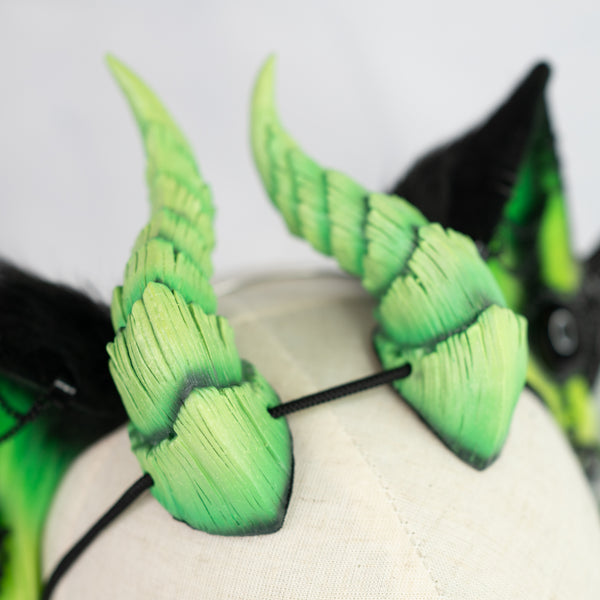 Demon cat ears - Green