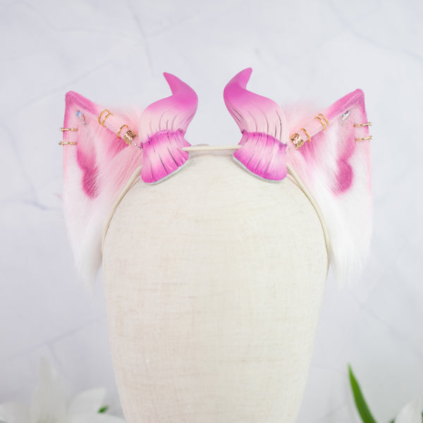 Infernal sakura cat ears