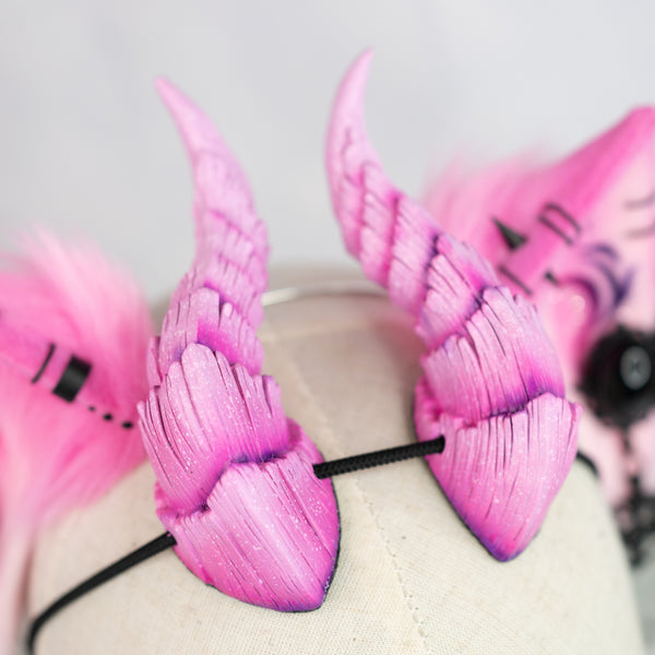 Demon cat ears - Pink