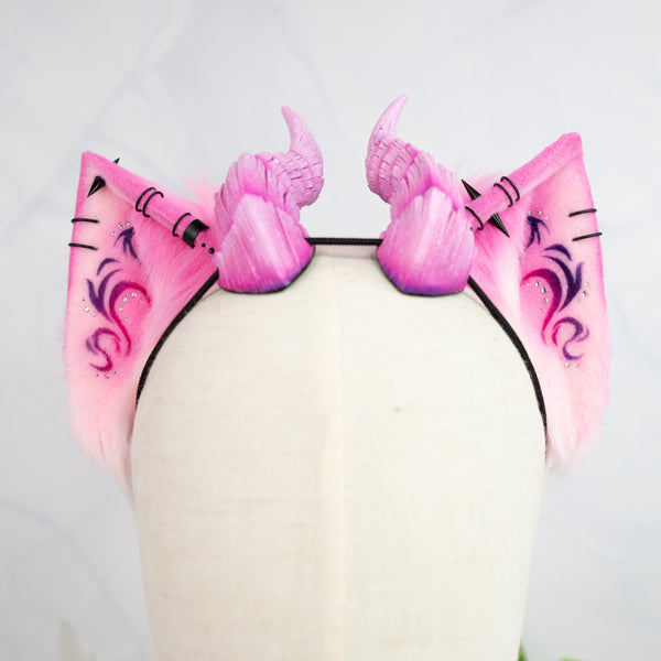 Demon cat ears - Pink