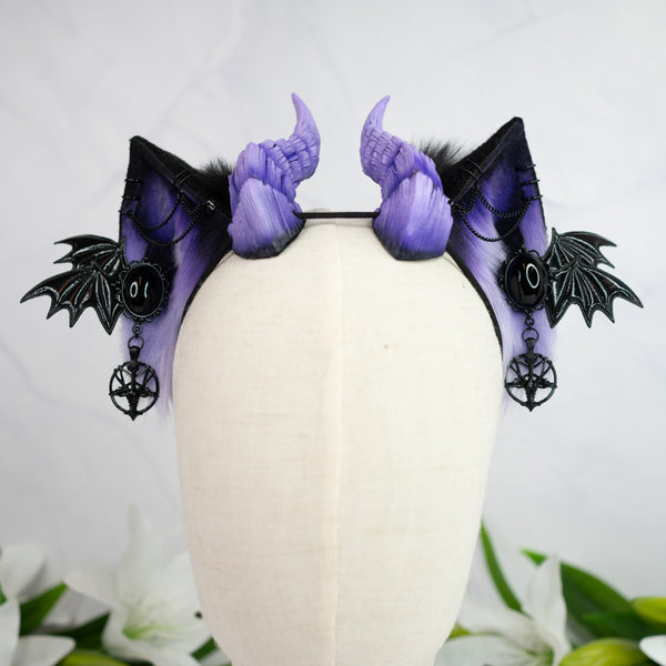 Demon cat ears - Lilac