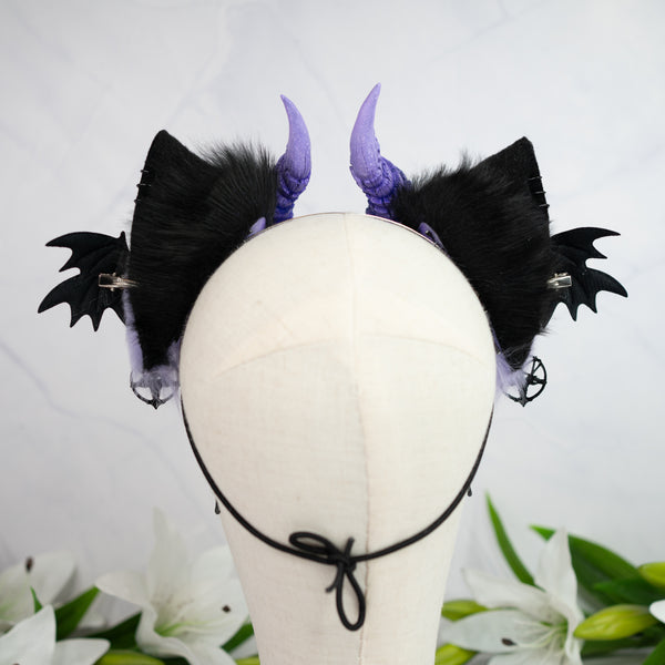 Demon cat ears - Lilac