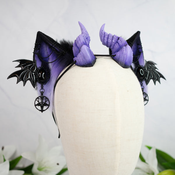 Demon cat ears - Lilac