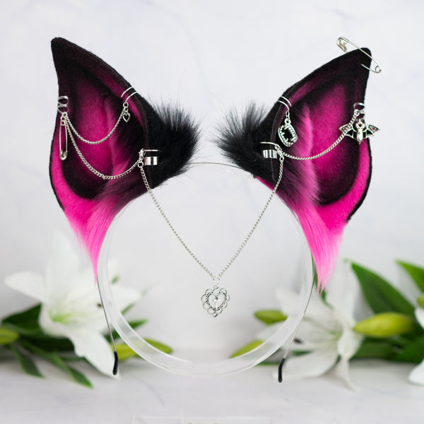 Draculaura inspired bat ears