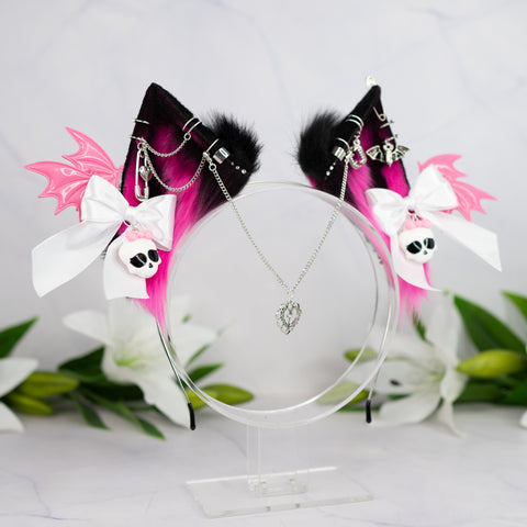 Draculaura inspired cat ears