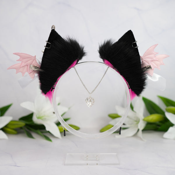 Draculaura inspired cat ears
