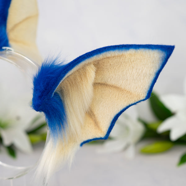 Elemental Fox Ears - Water (Dark blue)