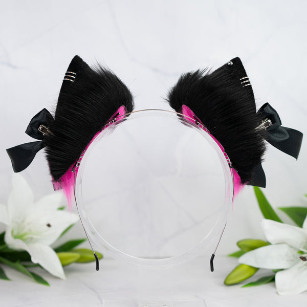 Emo/Scene cat ears (pink)