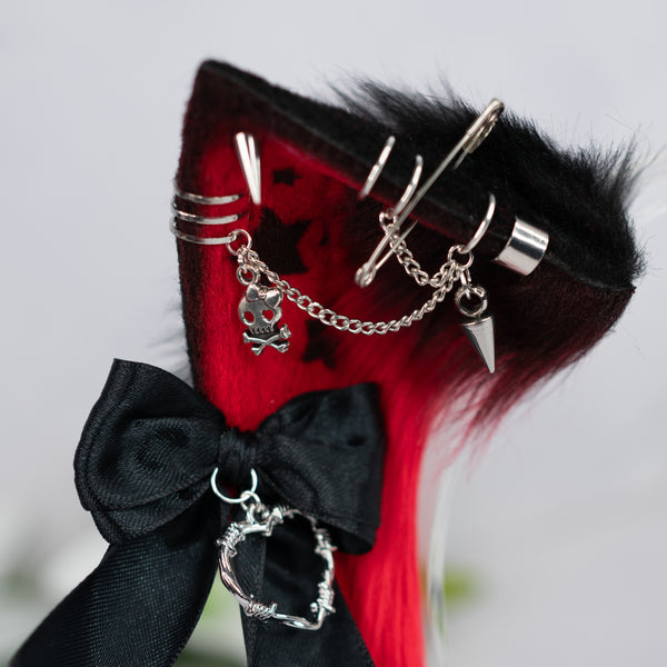 Emo/Scene cat ears (red)