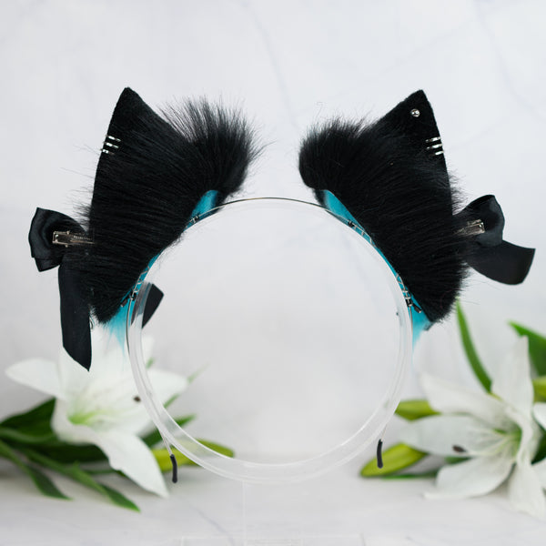 Emo/Scene cat ears (blue)