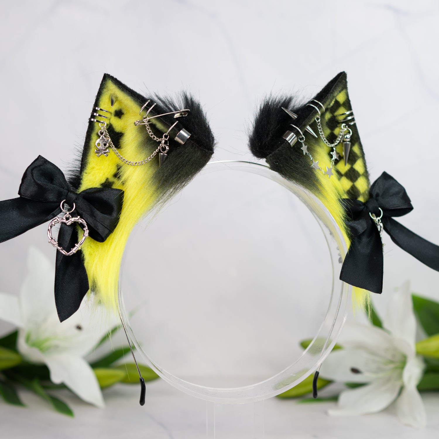 Scene cat ears (UV yellow)