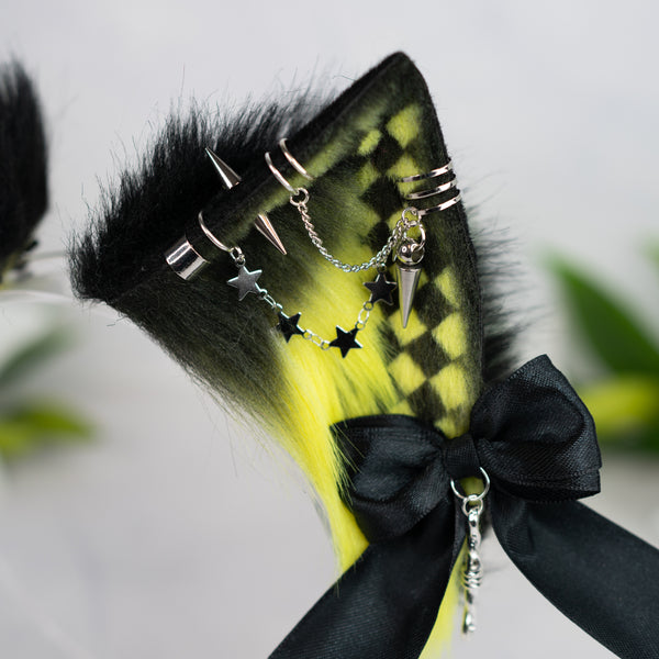 Scene cat ears (UV yellow)