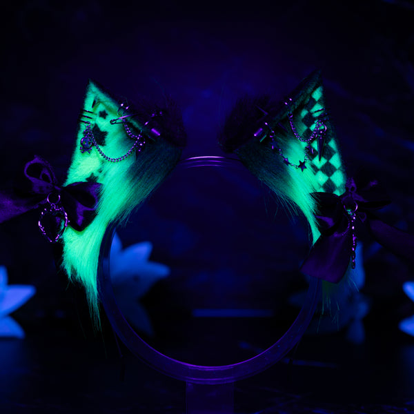 Scene cat ears (UV yellow)