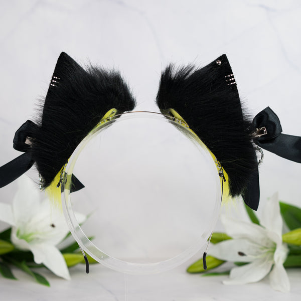 Scene cat ears (UV yellow)