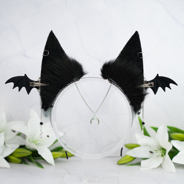 Goth fox ears