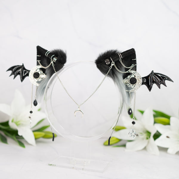 Goth kitten ears