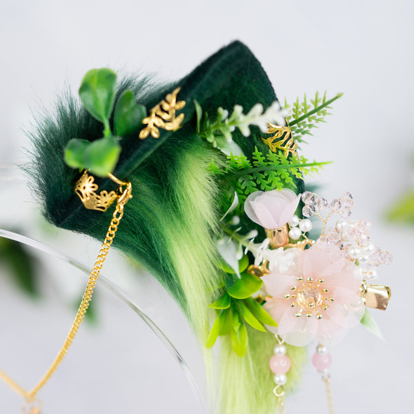 Guardian of the Forest Cat ears (with jewelry)