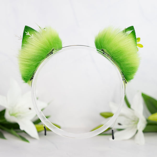 Guardian of the Forest kitten ears (Light green)