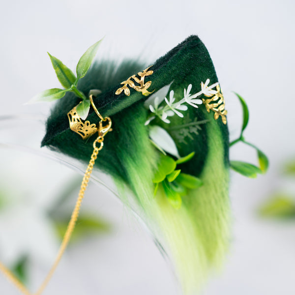 Guardian of the Forest kitten ears (with jewelry)