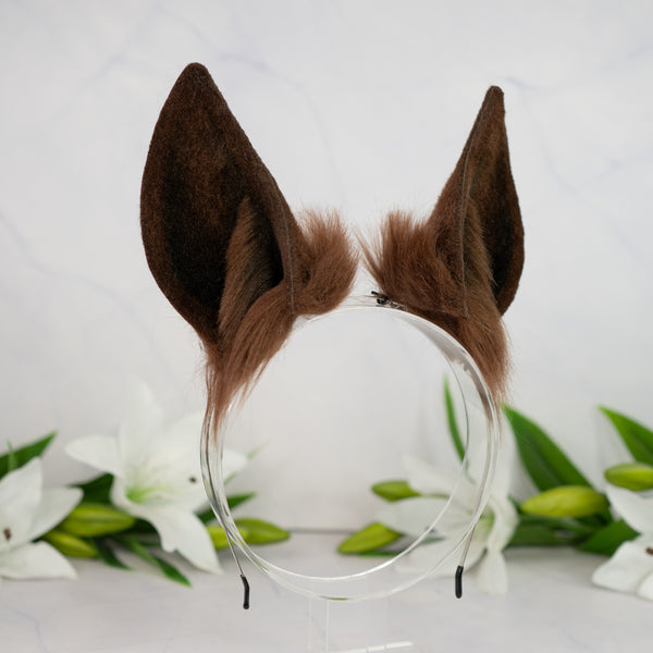 Horse / Pony ears - Dark brown