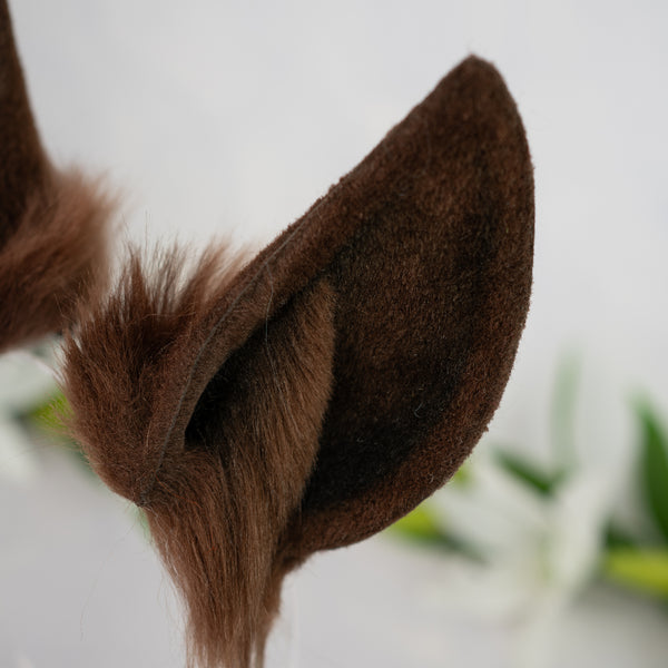 Horse / Pony ears - Dark brown