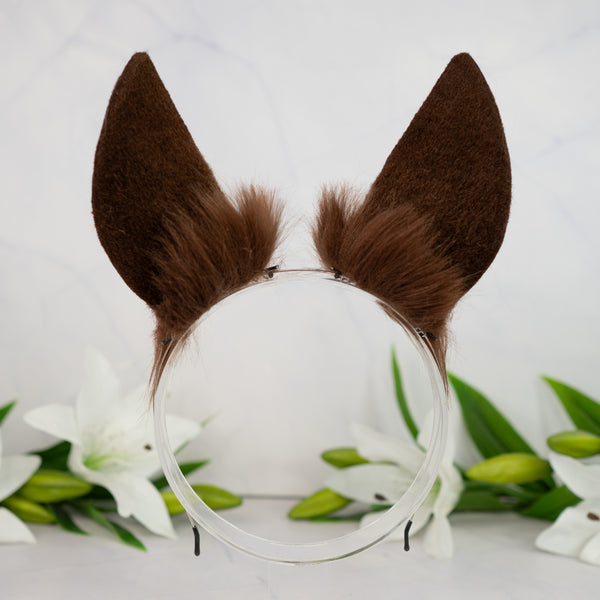 Horse / Pony ears - Dark brown