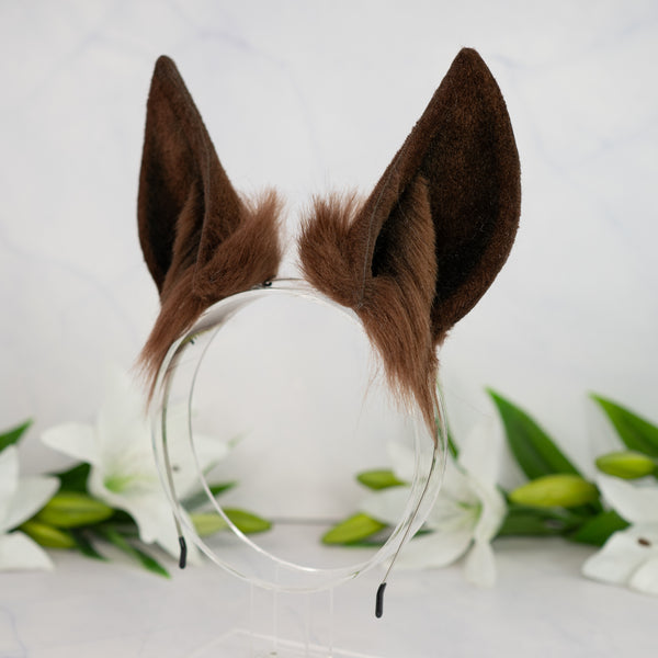 Horse / Pony ears - Dark brown