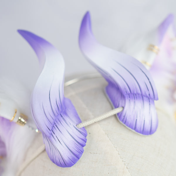 Infernal lilac blossom cat ears