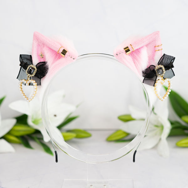 Jirai Kei inspired kitten ears (Pastelpink)