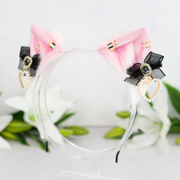 Jirai Kei inspired kitten ears (Pastelpink)